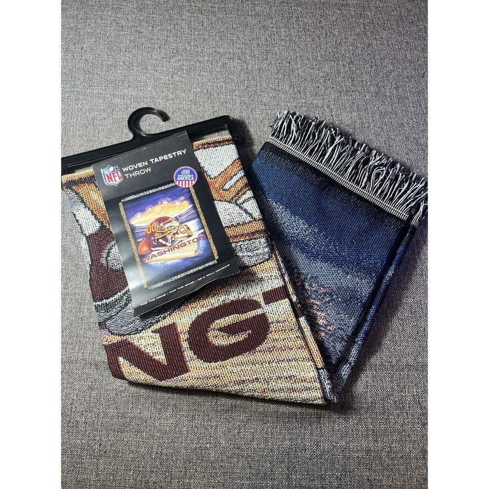 —Washington‎ Nationals Woven Tapestry Throw Blanket 48"x60"